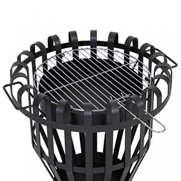 » Kamino Flam Grill und Feuerkorb Nika, Feuerschale mit Grillrost