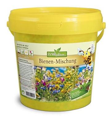 Bienenweide Bienen-Mischung bis zu 200qm Bienenfreundliche Mischung verschiedenster Sommerblumen Blumensamen Garenblumen - 1