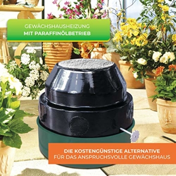 Bio Green Paraffinheizung Warmax Antifrost, schwarz/grün - 2