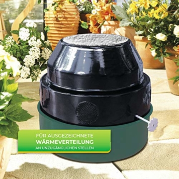 Bio Green Paraffinheizung Warmax Antifrost, schwarz/grün - 3