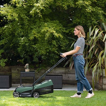 Bosch Akku-Rasenmäher CityMower 18 (18 Volt, 1 Akku 4,0 Ah, Schnittbreite: 32 cm, Rasenflächen bis 300 m², im Karton) - 3