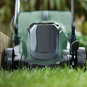 Bosch Akku-Rasenmäher CityMower 18 (18 Volt, 1 Akku 4,0 Ah, Schnittbreite: 32 cm, Rasenflächen bis 300 m², im Karton) - 6