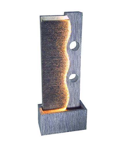 » Dehner Gartenbrunnen Eclipse mit LED Beleuchtung, ca. 100 x 40 x 19.8
