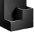 Dynamic24 Blumentreppe 40 x 59 x 40cm Kübel Pflanzkübel Blumenkasten Blumenkübel Blumentopf Beton Optik anthrazit Pflanzentreppe Kräuterturm Pflanzschale Pflanzsäule - 4
