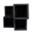 Dynamic24 Blumentreppe 40 x 59 x 40cm Kübel Pflanzkübel Blumenkasten Blumenkübel Blumentopf Beton Optik anthrazit Pflanzentreppe Kräuterturm Pflanzschale Pflanzsäule - 5