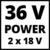 Einhell Akku-Rasenmäher GE-CM 36/37 Li-Solo Power X-Change (Li-ion, 18 V, 6-stufige zentrale Schnitthöhenverstellung 25-75 mm, 45 l-Grasfangkorb, ohne Akku und Ladegerät) - 16