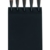 Fiskars Design-Messerblock mit 5 Messern, Breite: 15,5 cm, Höhe: 37 cm, Birkenholz, Schwarz, Edge, 1003099 - 2