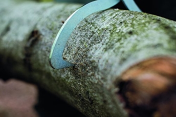 Fiskars Handpackzange zur Holzbearbeitung, Inklusive Köcher, Maulöffnung 23,5 cm, Schwarz/Orange, WoodXpert, 1003625 - 7