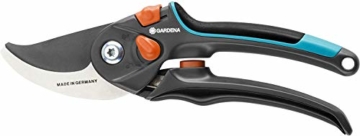 Gardena Gartenschere B/S XL: Pflanzenschonende Baumschere mit Bypass-Schneide für Äste und Zweige, max. Schneid-Durchmesser 24 mm, stufenlose Grifföffnung (8905-20) - 1