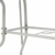 Nexos ZGC34477_SL_S2 5-teiliges Gartenmöbel-Set – Gartengarnitur Sitzgruppe Sitzgarnitur aus Stapelstühlen & Esstisch – Stahl Glas – Textilene schwarz/Rahmen grau - 4