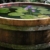 Temesso Holzfass, gebrauchtes Weinfass halbiert aus Eichen-Holz Fass als Pflanzkübel oder Miniteich (D70 H40 cm 100 Liter) - 8