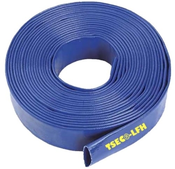 Thorne Flacher Gartenschlauch für Bewässerung, 25 mm, 20 m lang, Blau - 1